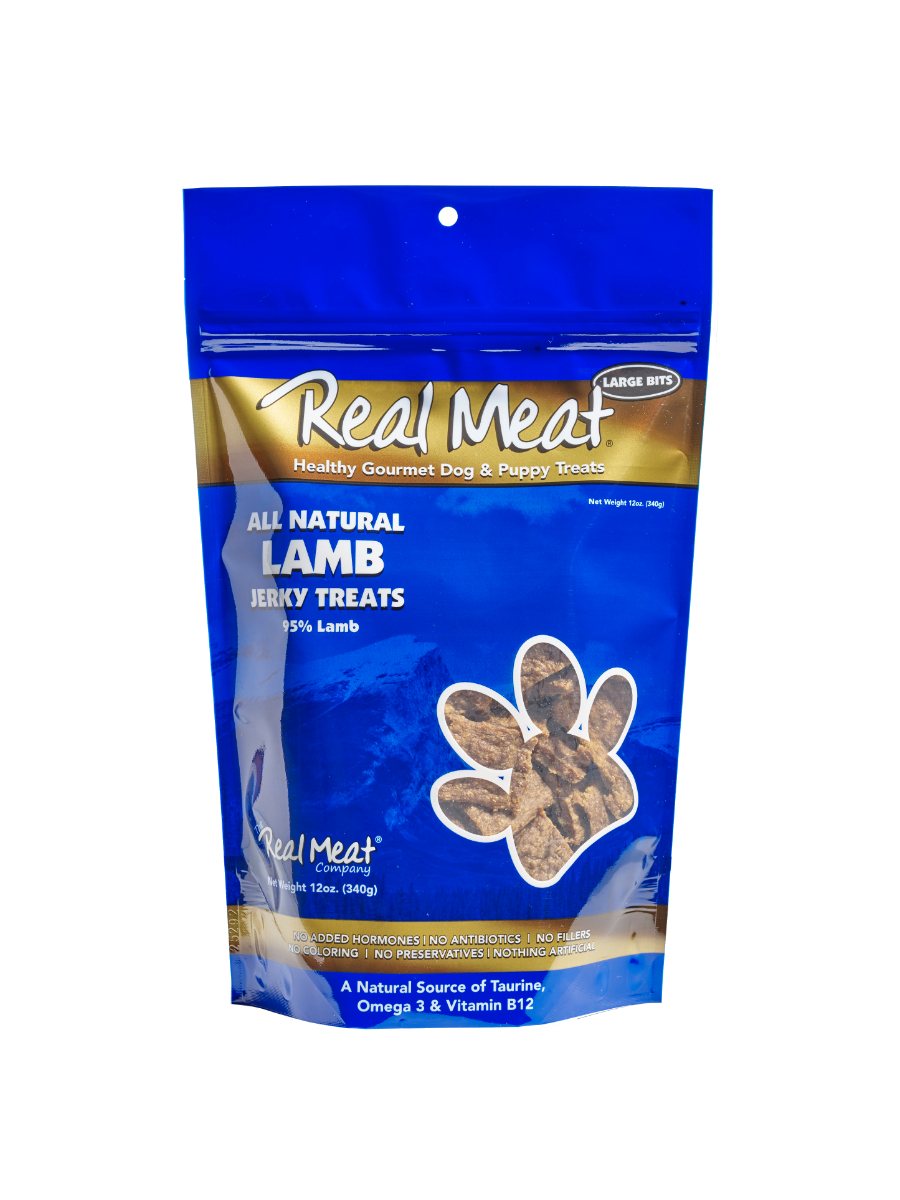 real meat lamb jerky treats