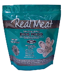 real meat dog food turkey