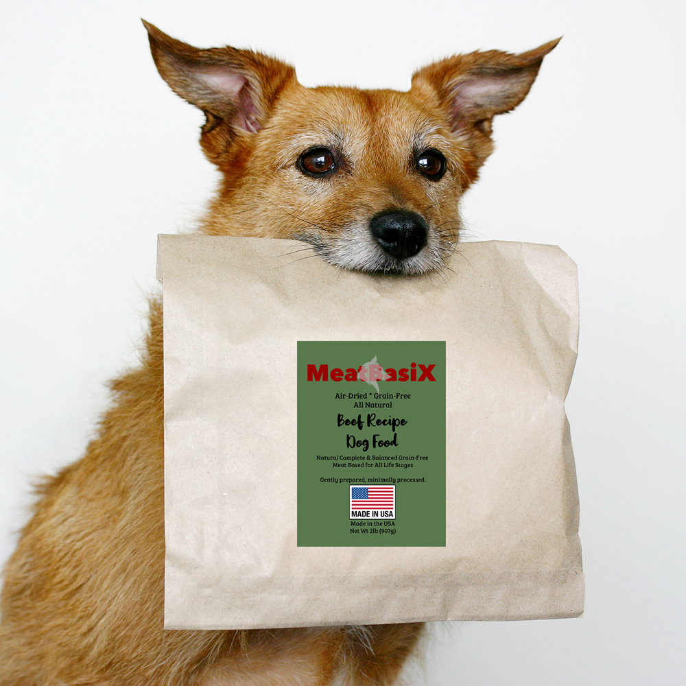 Real Meat Air Dried Dog Food 10lb Beef