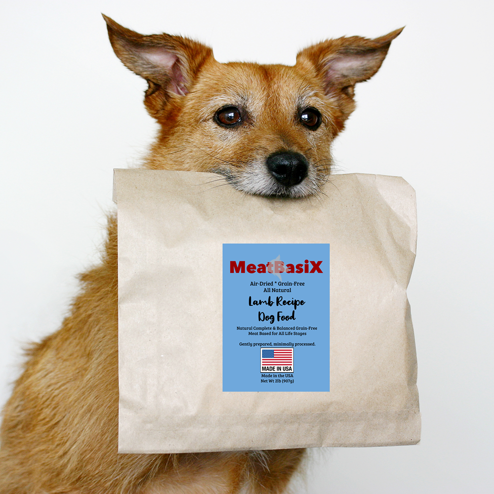 Real Meat Air Dried Dog Food (2lb) Lamb & Fish