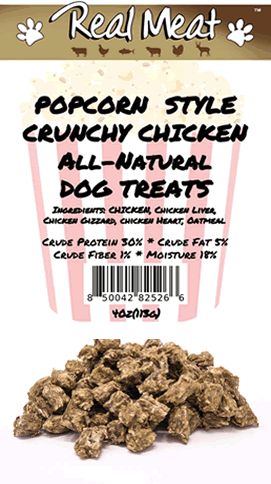 Popcorn shop dog treats